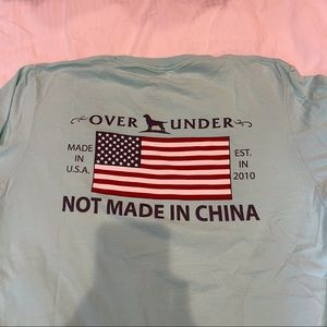 Over abs under pocket tee